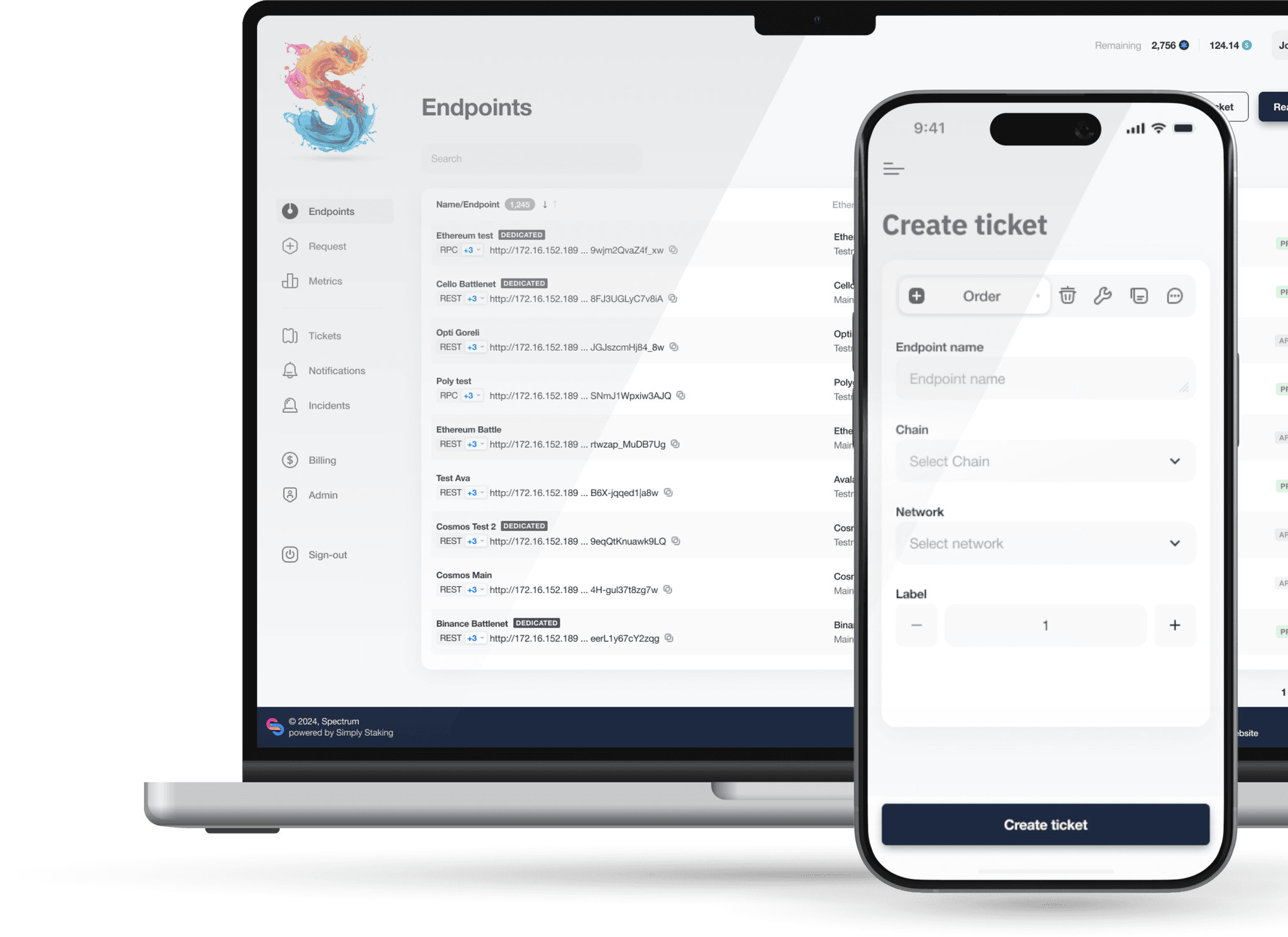 Dashboard Preview - Tablet